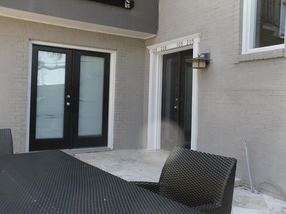 French doors leading into my unit.