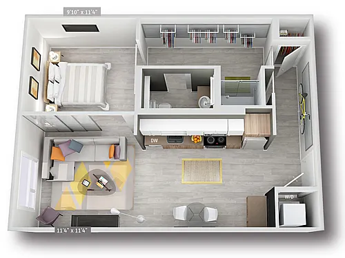 Floor plan A1V