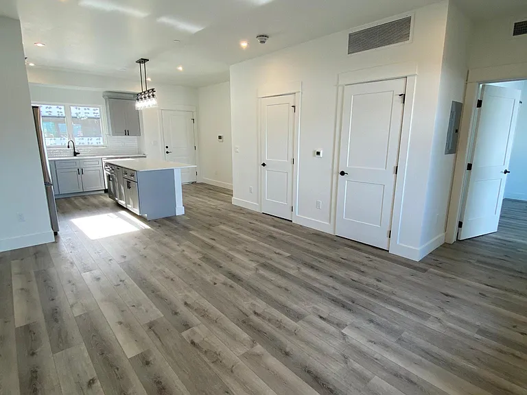 Living Room and Kitchen From Balcony