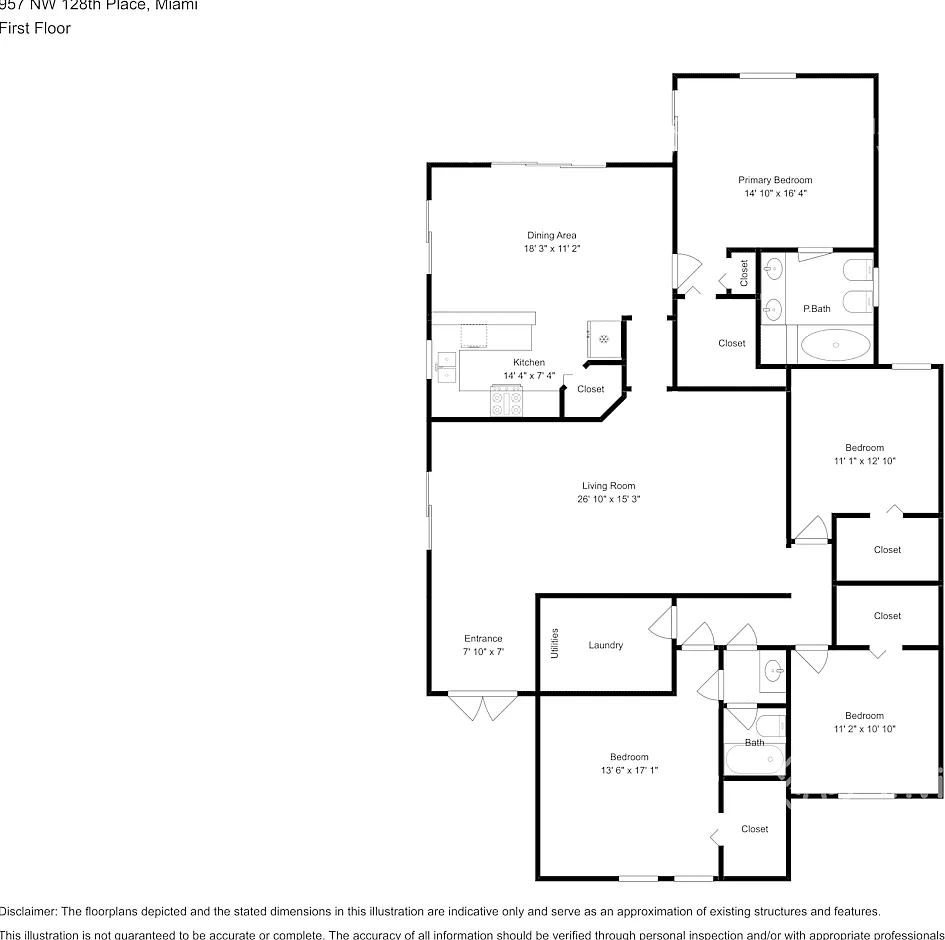 957 NW 128th Pl Miami, FL 33182 — Photo 2