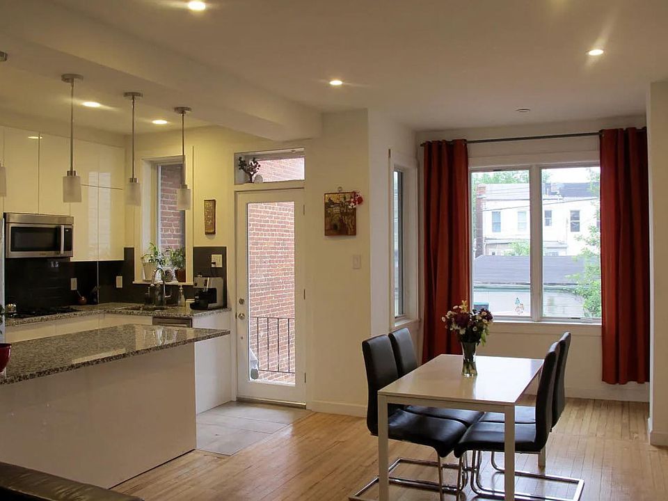 Dining and kitchen area.