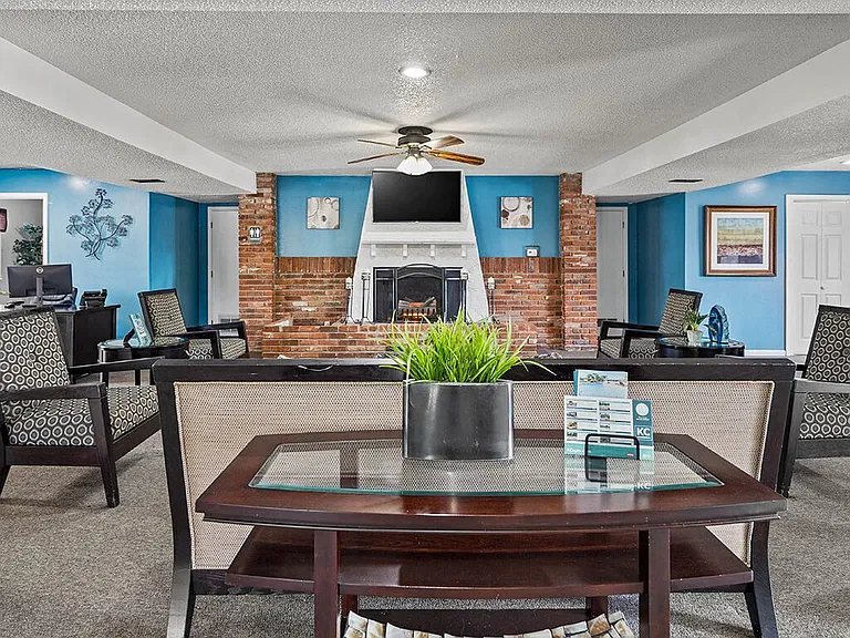 Clubhouse with Fireplace