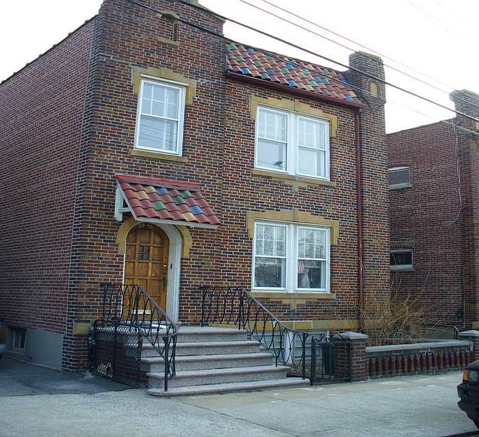 The front of the house