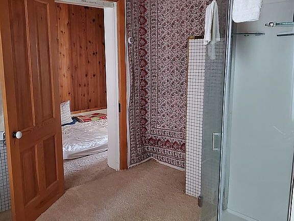 Bathroomw shower/soaking tub