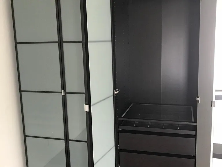 Master Bedroom designer closet with medium watch/jewelry dra