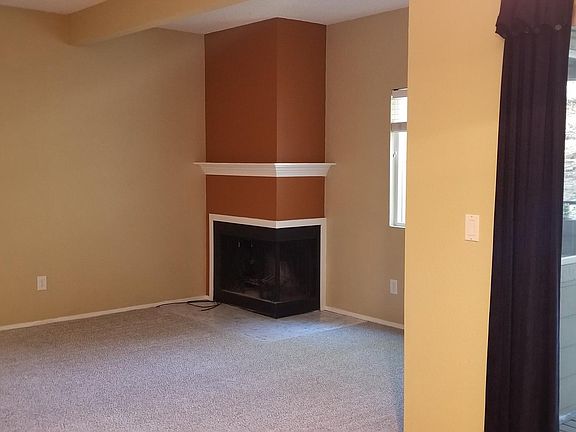 Living Area and Fireplace