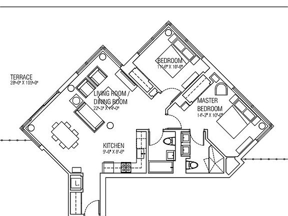 2nd image of 525 Clinton Ave #3L