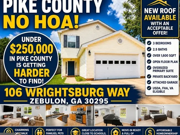 106 Wrightsburg Way, Zebulon, GA 30295