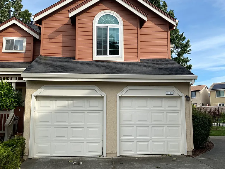 Two Car Garage w/ Long Driveway