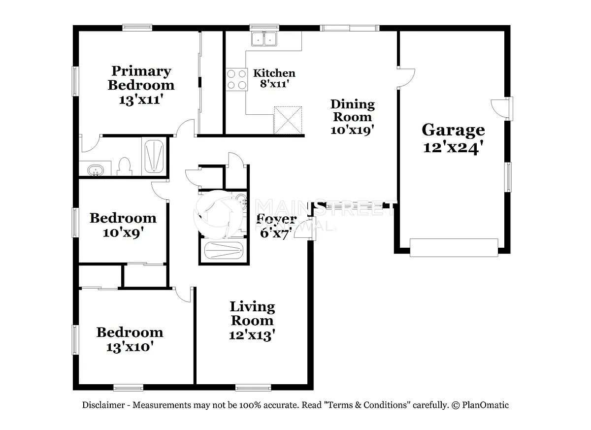Floor Plan - 8158 Troxler Dr