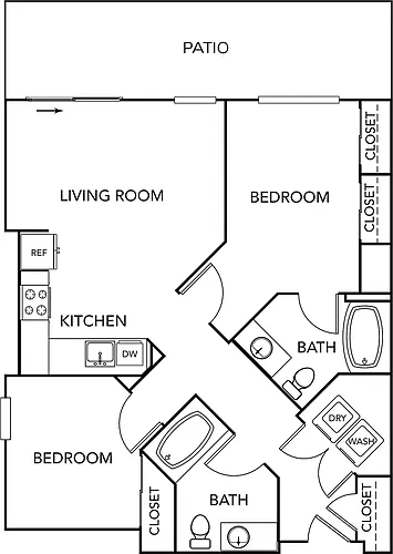 Floor plan Lincoln D2 Type A