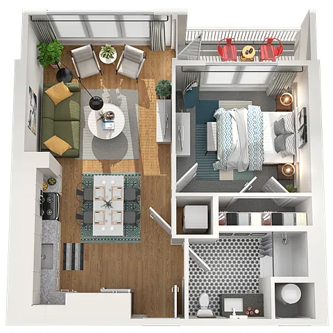 Floor plan B2