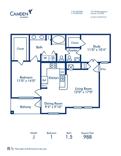 Floor plan J
