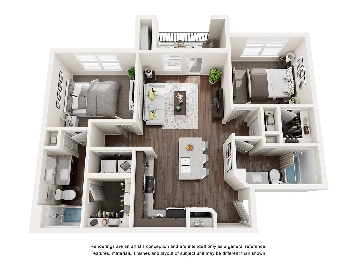 Floor plan B1