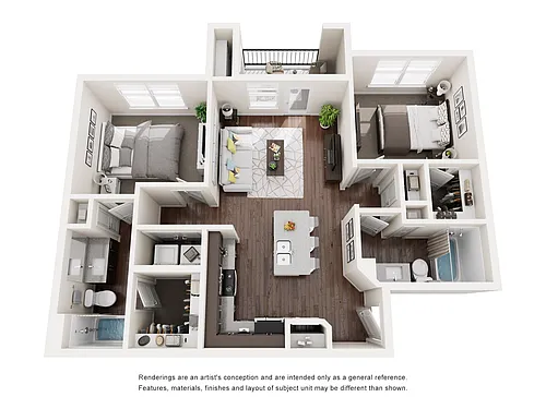 Floor plan B1