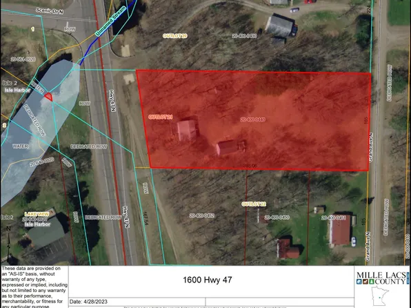 1600 Highway 47, Isle, MN 56342