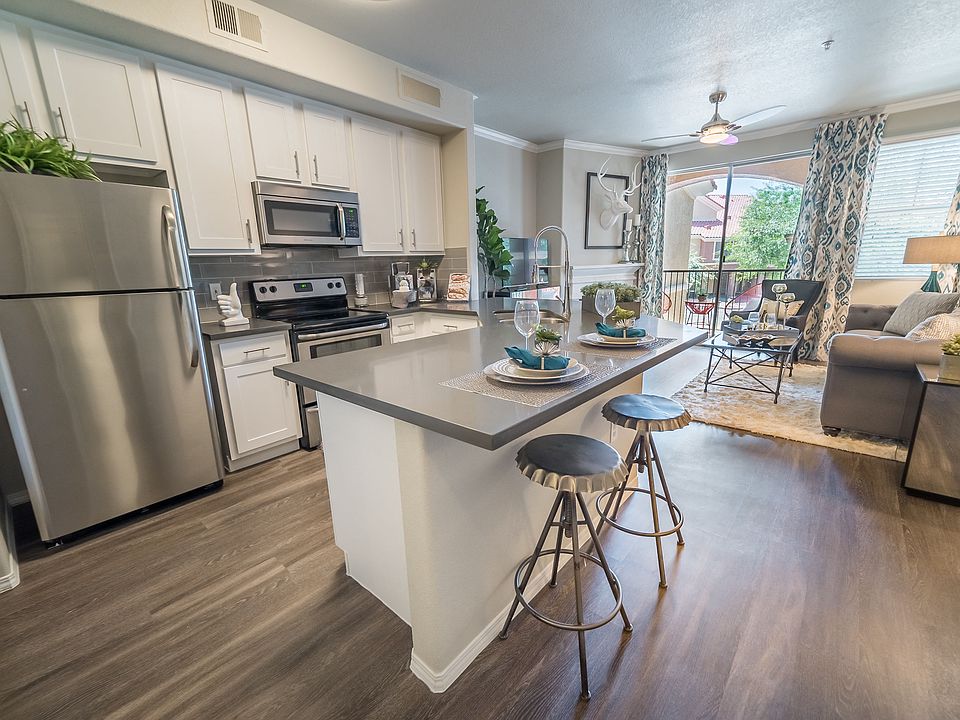 Open Kitchen with Quartz Countertops