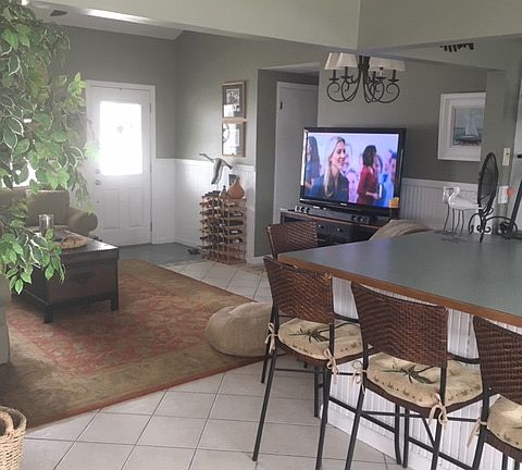 View kitchen to living room