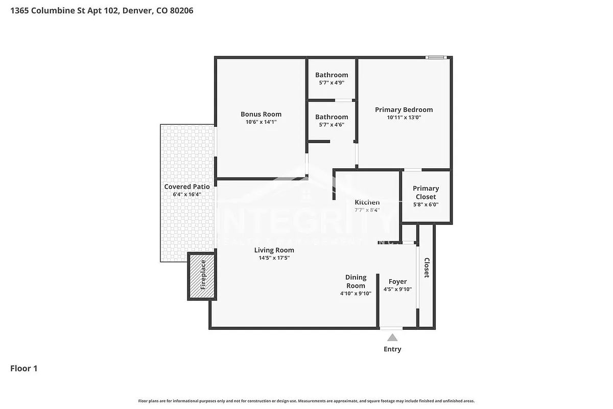 Building Photo - 1365 Columbine St #102