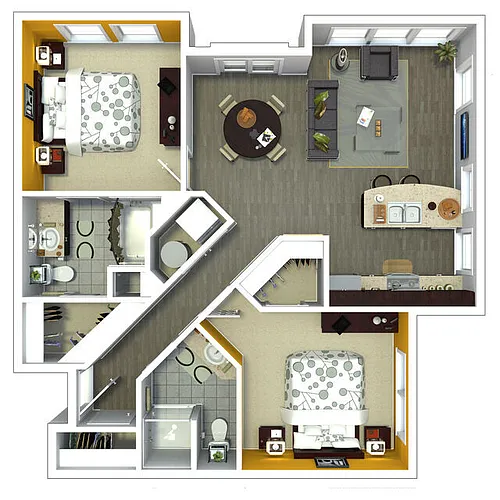 Floor plan B2