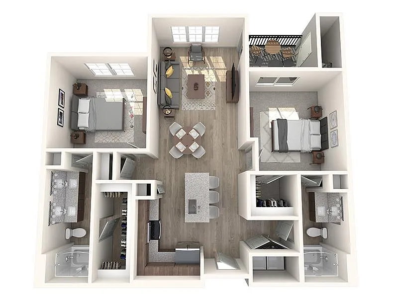 Floor plan B1