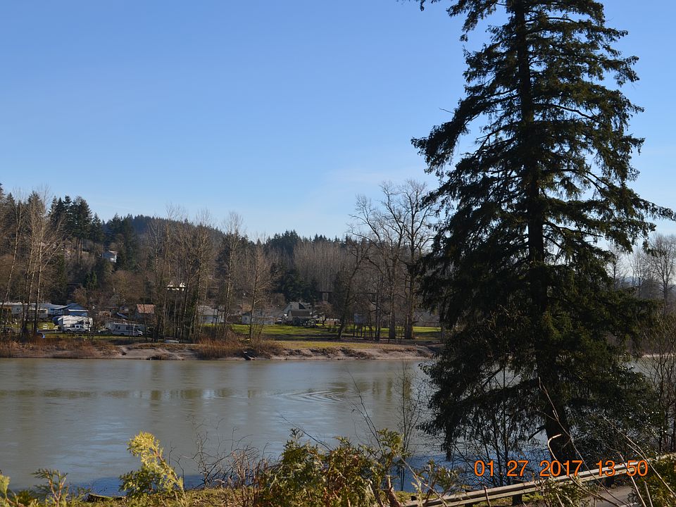 looking down river