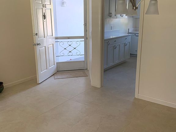 Entrance and dining area.