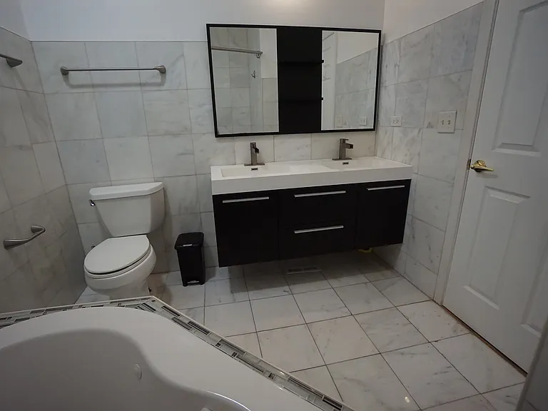 first bathroom