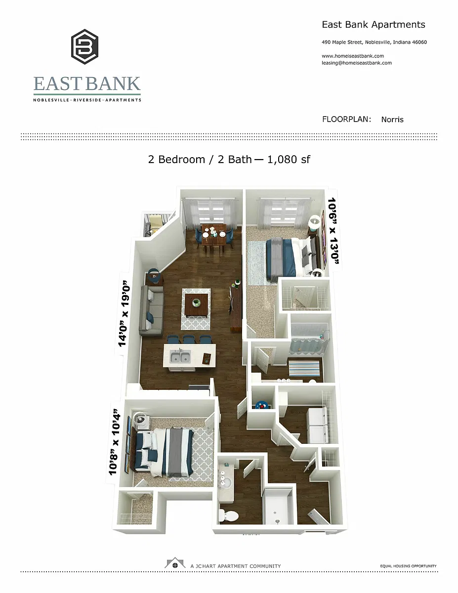 Floor plan Norris 2.2