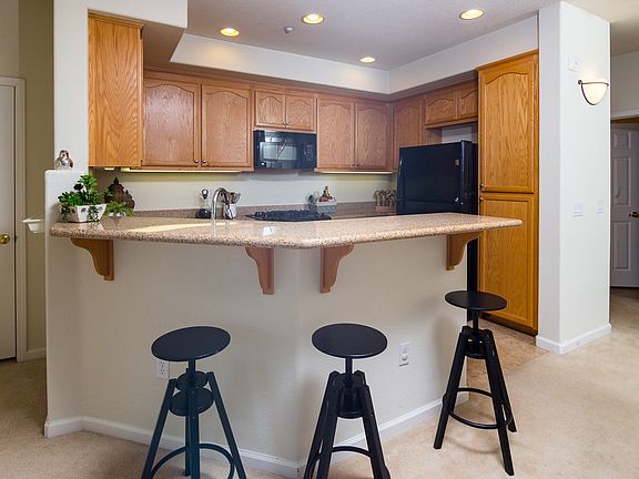 Kitchen Open to Living