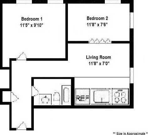 2nd image of 150 Manhattan Ave APT 5