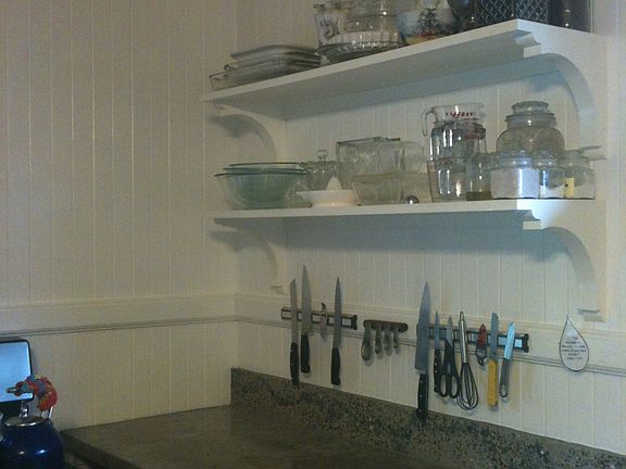 Kitchen shelves 