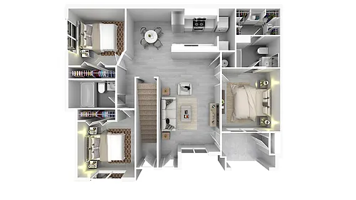 Floor plan Longleaf