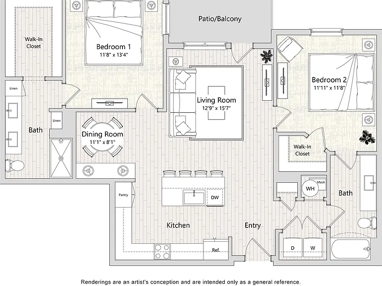 Two Bedroom - C3 Two Bedroom - C3