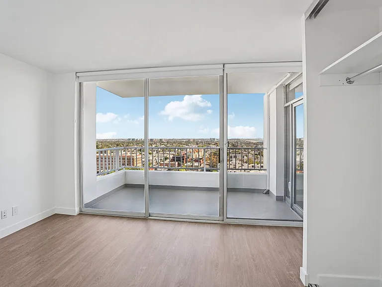 Bedroom with patio access
