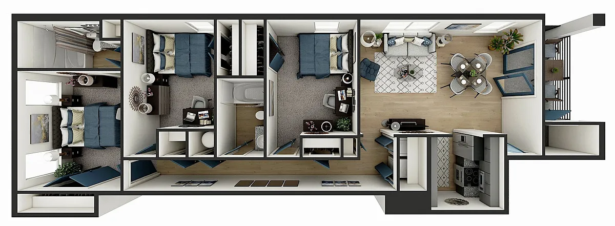 Floor plan Clover