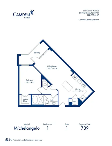 Floor plan Michelangelo