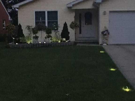 Front lighting at Night