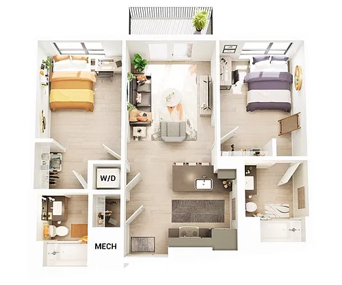 Floor plan B4