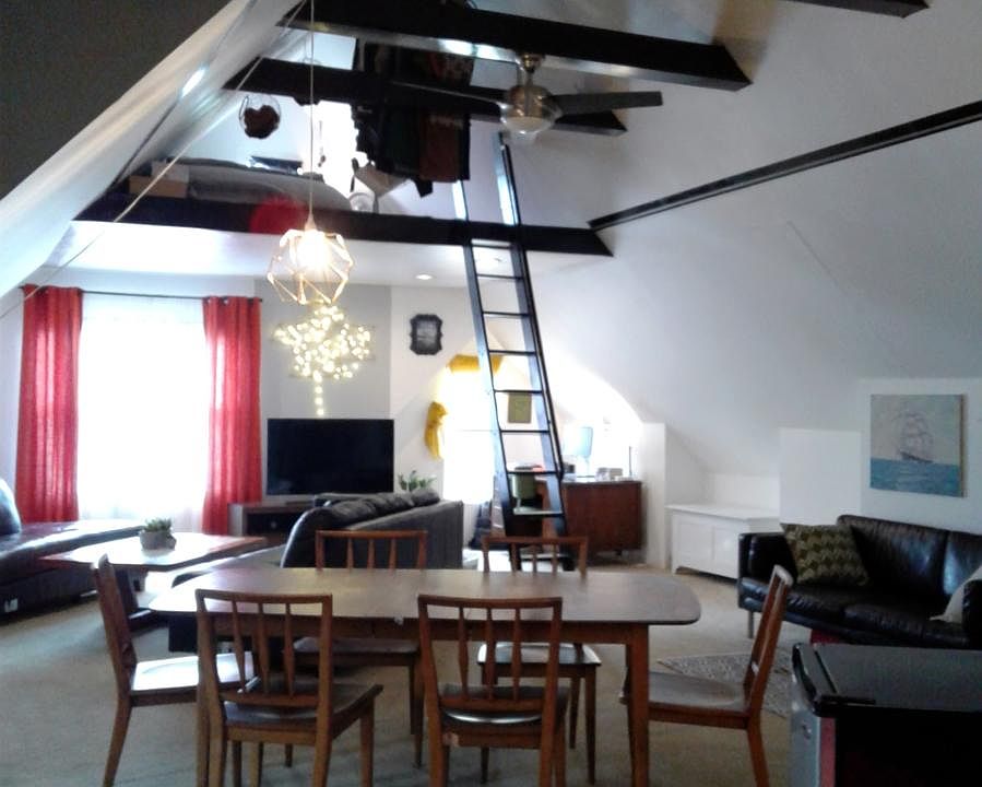 Furnishings are from prior tenant.