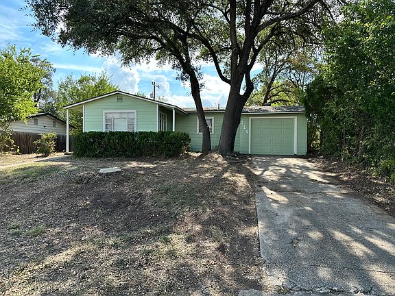 front of driveway