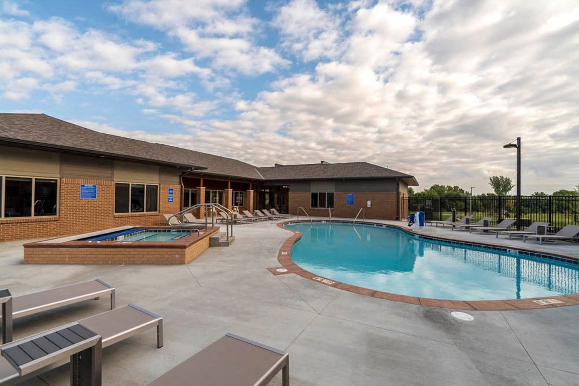 Hot days call for cool swims in our resort-style swimming pool.