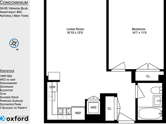 2nd image of 3085 Vernon Blvd APT 5C