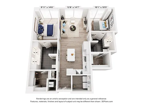 Floor plan B2
