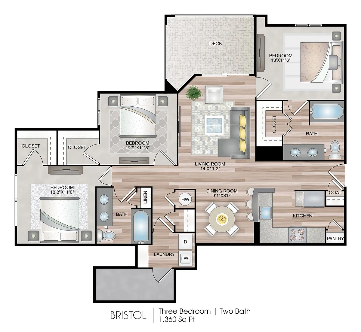 Floor plan Bristol