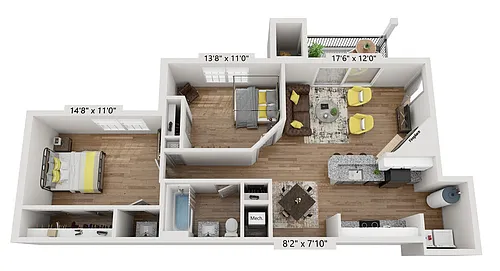 Floor plan Willow