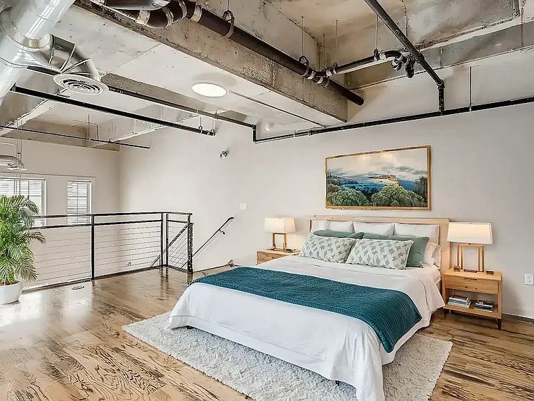 The Lofts at Atlantic Station- Bedroom