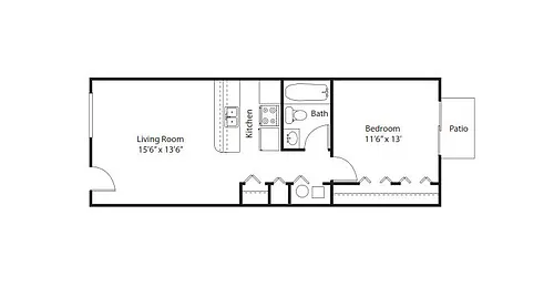 Floor plan Cambridge