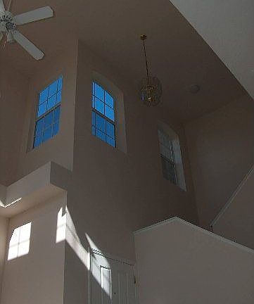 interior and stairs area