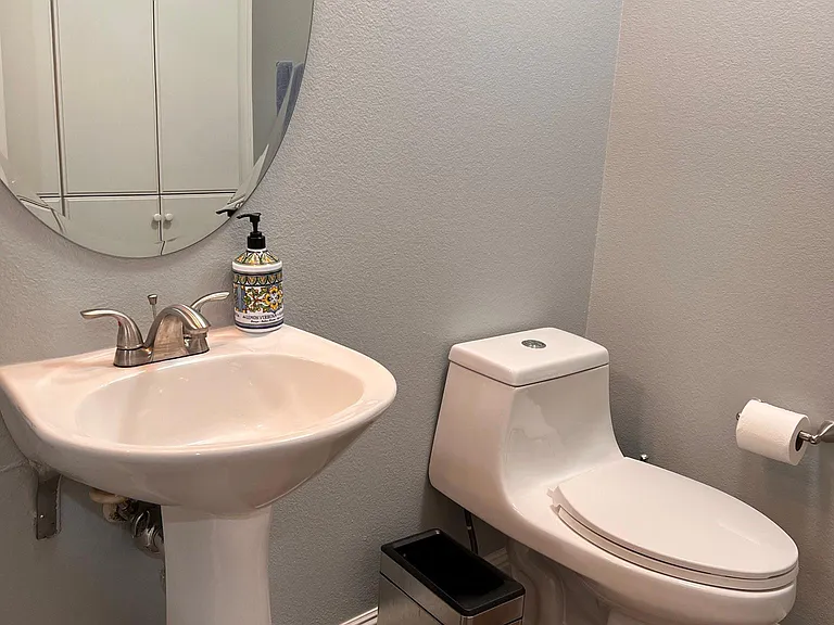 Downstairs restroom